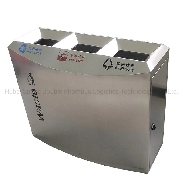 Best-Selling Stainless Steel Indoor Classified Garbage Bin