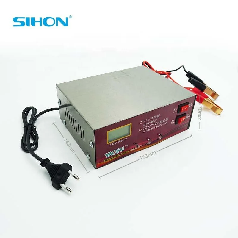 Hot Sale Auto 12V 24V 10A 20A Battery Charger for Lead Acid Battery