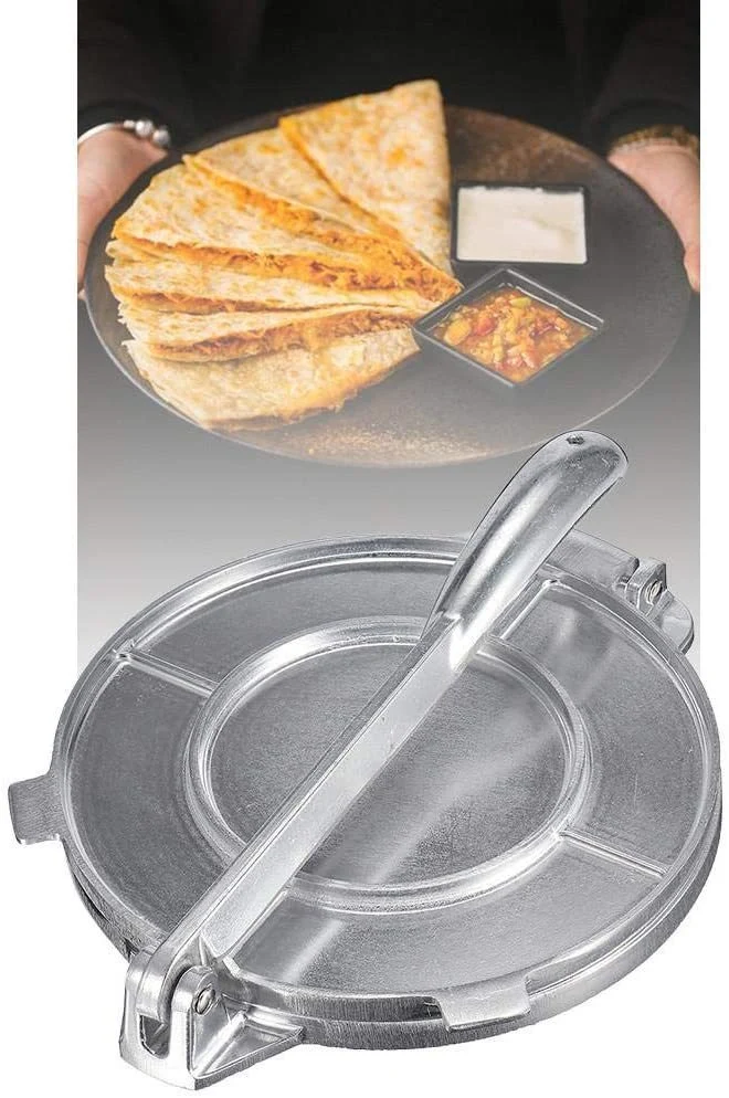 Multifunctional Folding Aluminum Alloy Tortilla Press Maker Pressing Cooking Tool Bl12308