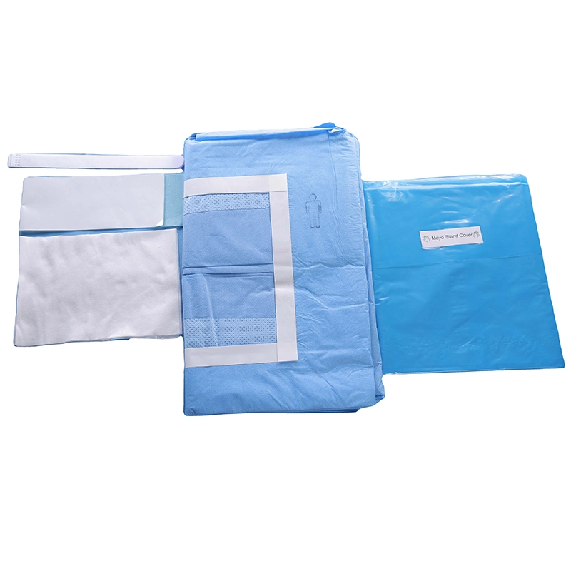 Professional Manufacture Surgical Drape Set Disposable Delivery Pack