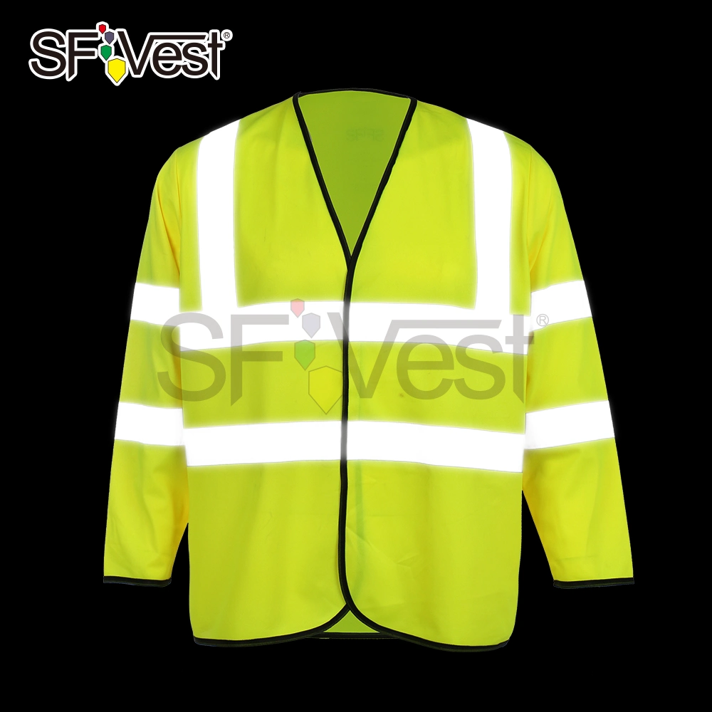 Class 3 Safety Reflective Vest Traffic Road PPE Customized Clothing