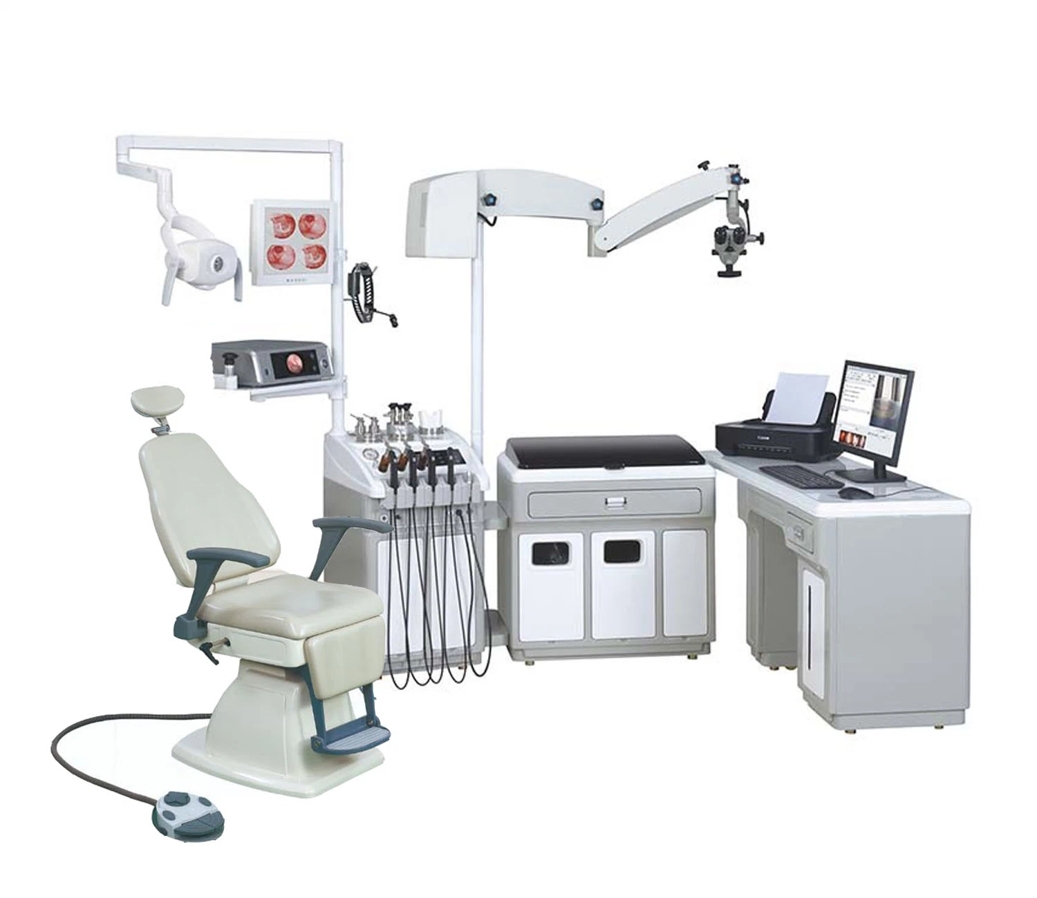 Jld-Pioneer High Quality Ent Treatment Workstation Ent Units Medical Equipment