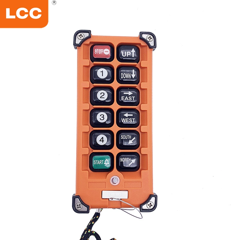 8 Channel F21-E2b-8 Wireless Crane Radio Remote Control Single Speed Controller for Cranes