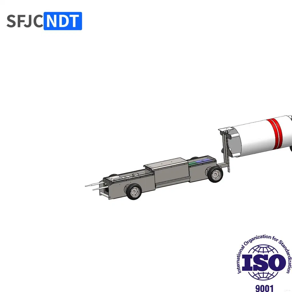 Кв 120~200NDT тестирование оборудования рентгеновского нефтепровода гусеничный