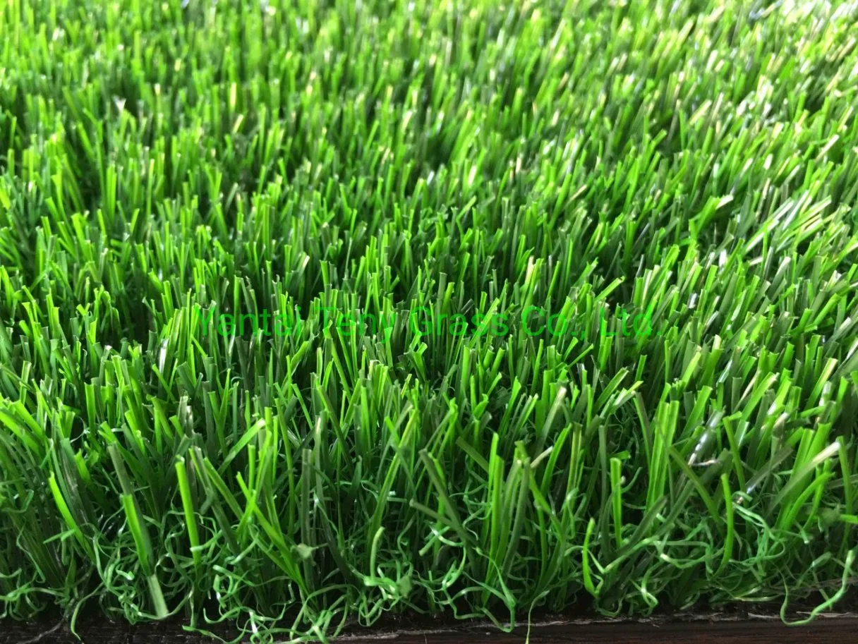 PP+SBR Single Artificial Turf Residential Grass for Home Garden Flooring Tiles Synthetic Grass