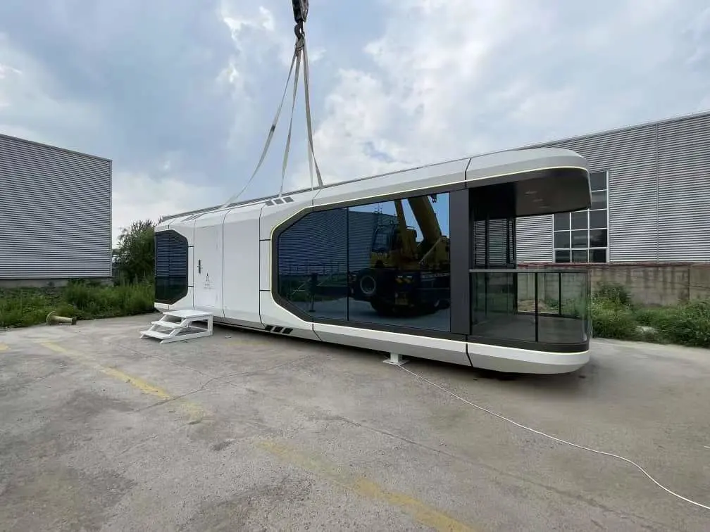 Prefab House Space Capsule Bed Cabin Hotel Container Outdoor Mobile Tiny House