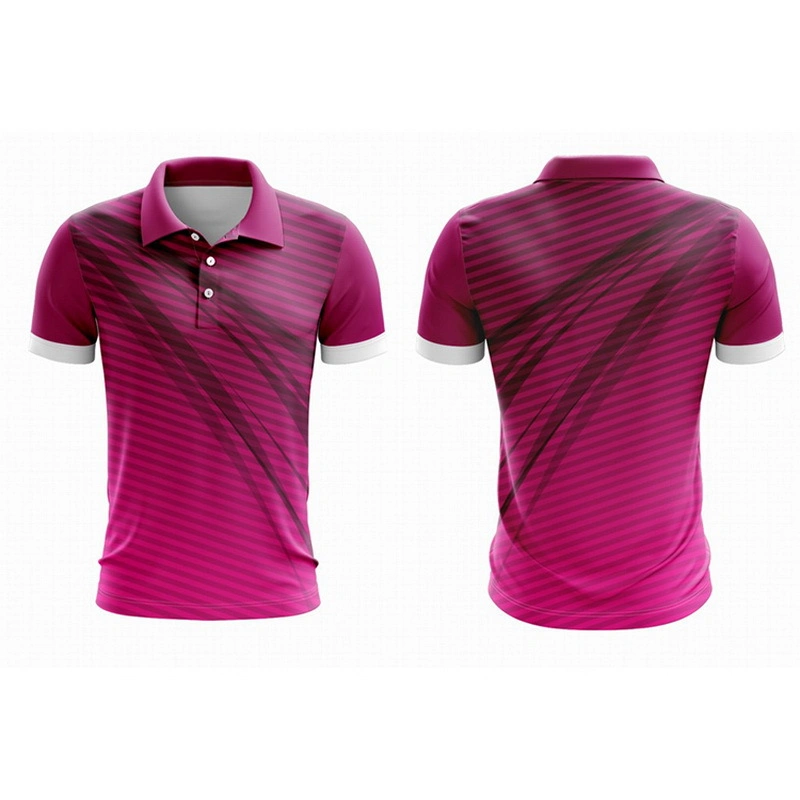 Factory Customized Digital Printing Sublimation Flip Sportswear Polo Shirt