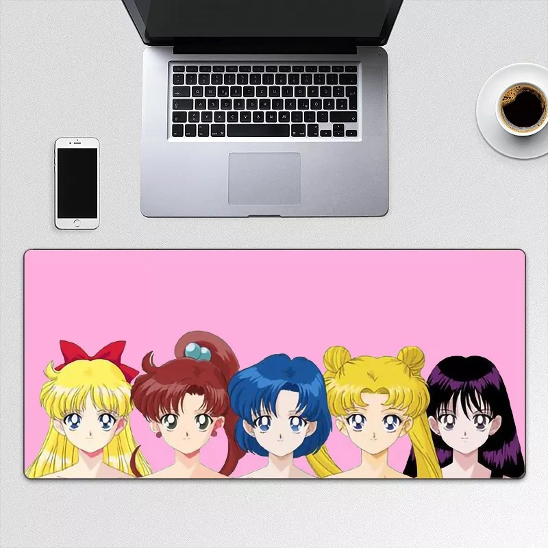 مواد مطبوعة مخصصة Roll Sublimation طباعة أي شعار نقش مرحبا لوحة الماوس Kutty Sailor Moon Mouse Pad مخصصة من Kawaii Mouse Pad