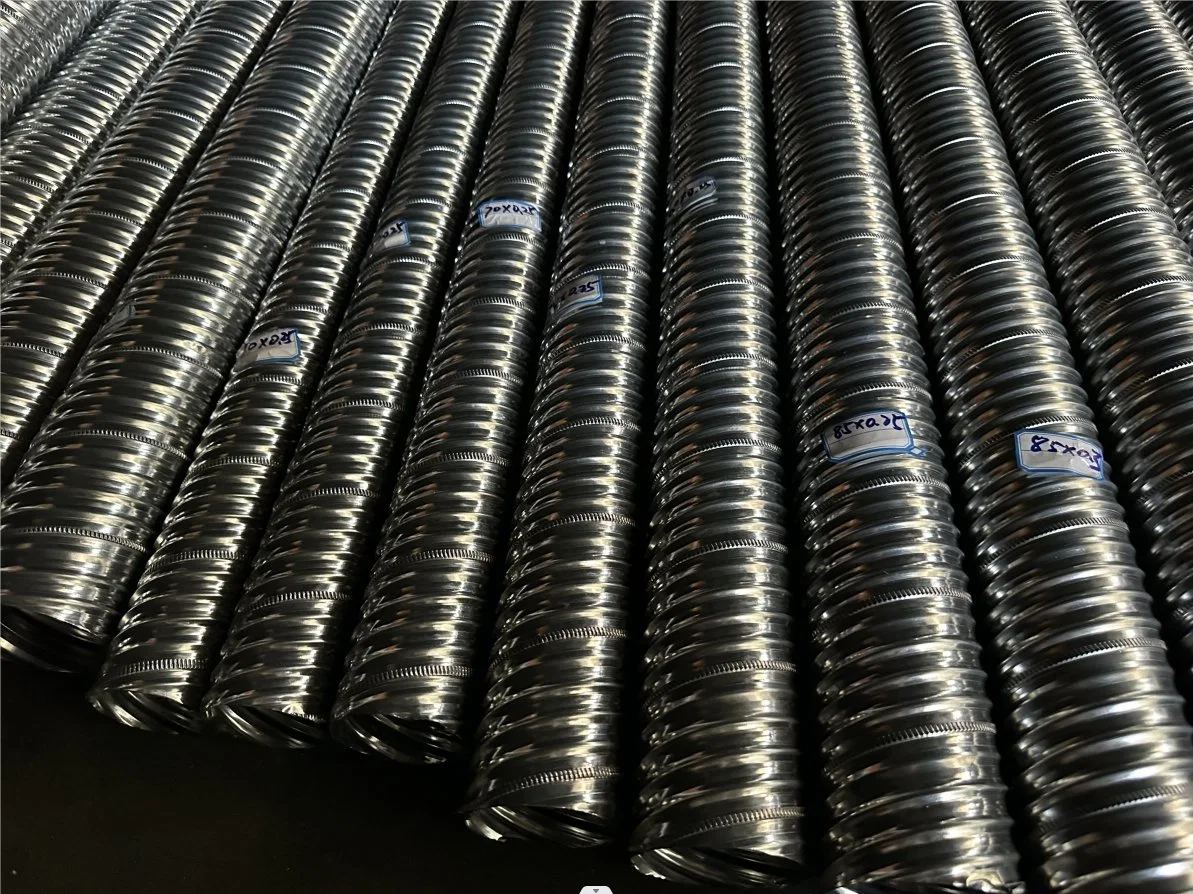 Flexible Metal Bellows Prestressed Corrugated Pipe for Bridge Construction