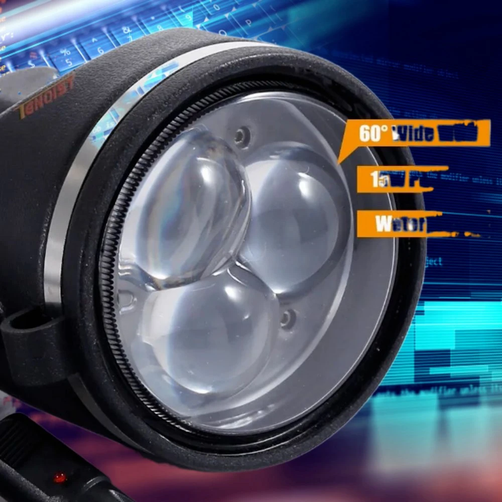 Foco de punho 12 V 4 pol. 35 W, projetor de lâmpada de luz de pesquisa Laser Light Night Force Light Hunting