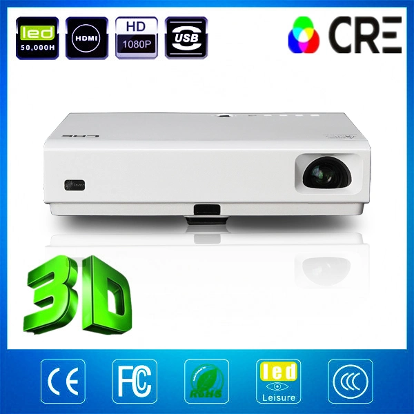 Portable Laser + LED 3D Projector Beam Projectors