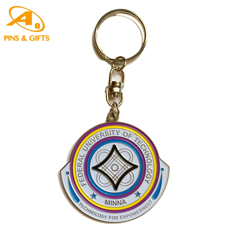 Free Design Personalized Enamel Yellow Color Infilled Car Shape Luxury Metal Gift Rugby Bottle Opener Floating Key Chain