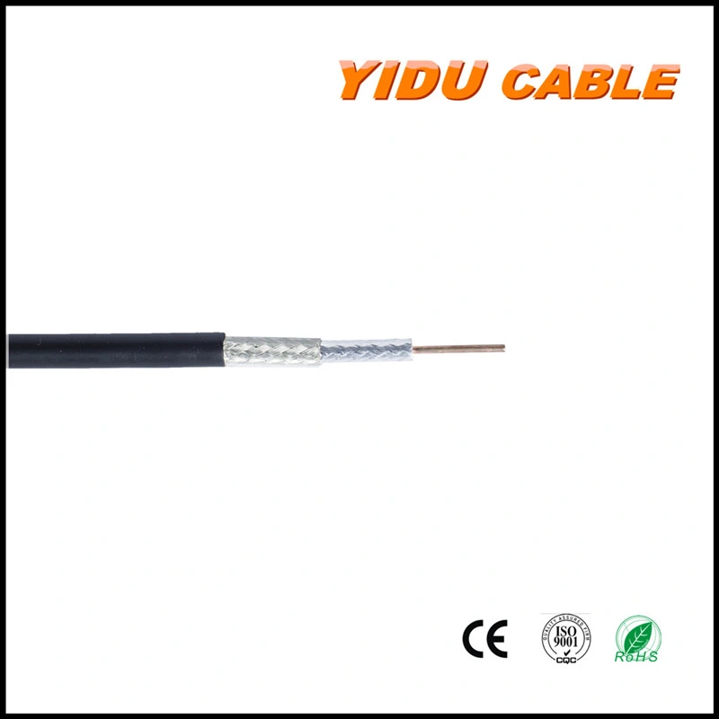 3c2V Cable coaxial de antena de TV para CCTV 9.5 PAL Gato macho a macho para cable satélite