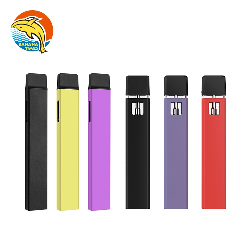 100% d'origine Vape jetables rechargeables E Cigarettes Pen 1ml Slim 280mAh micro au port de chargement