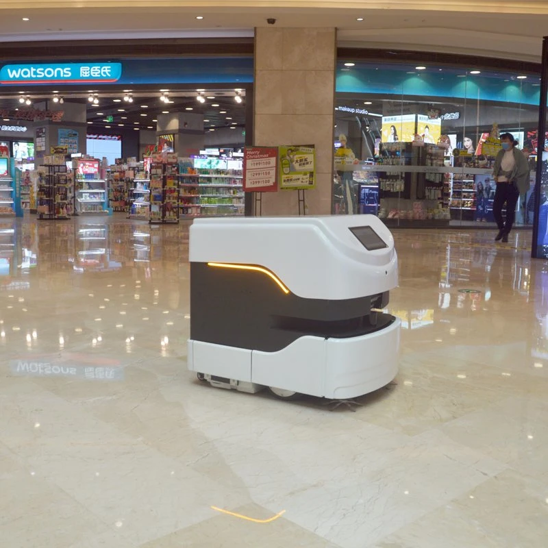 Vacuum Cleaner Intelligent Controlling Robot Sweeper Mopping Robot for Mall