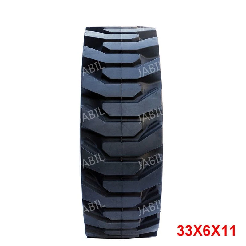 China's Cheap Airless 33X6X11 12-16.5 Safety Explosion Proof Solid Tires for Forklifts