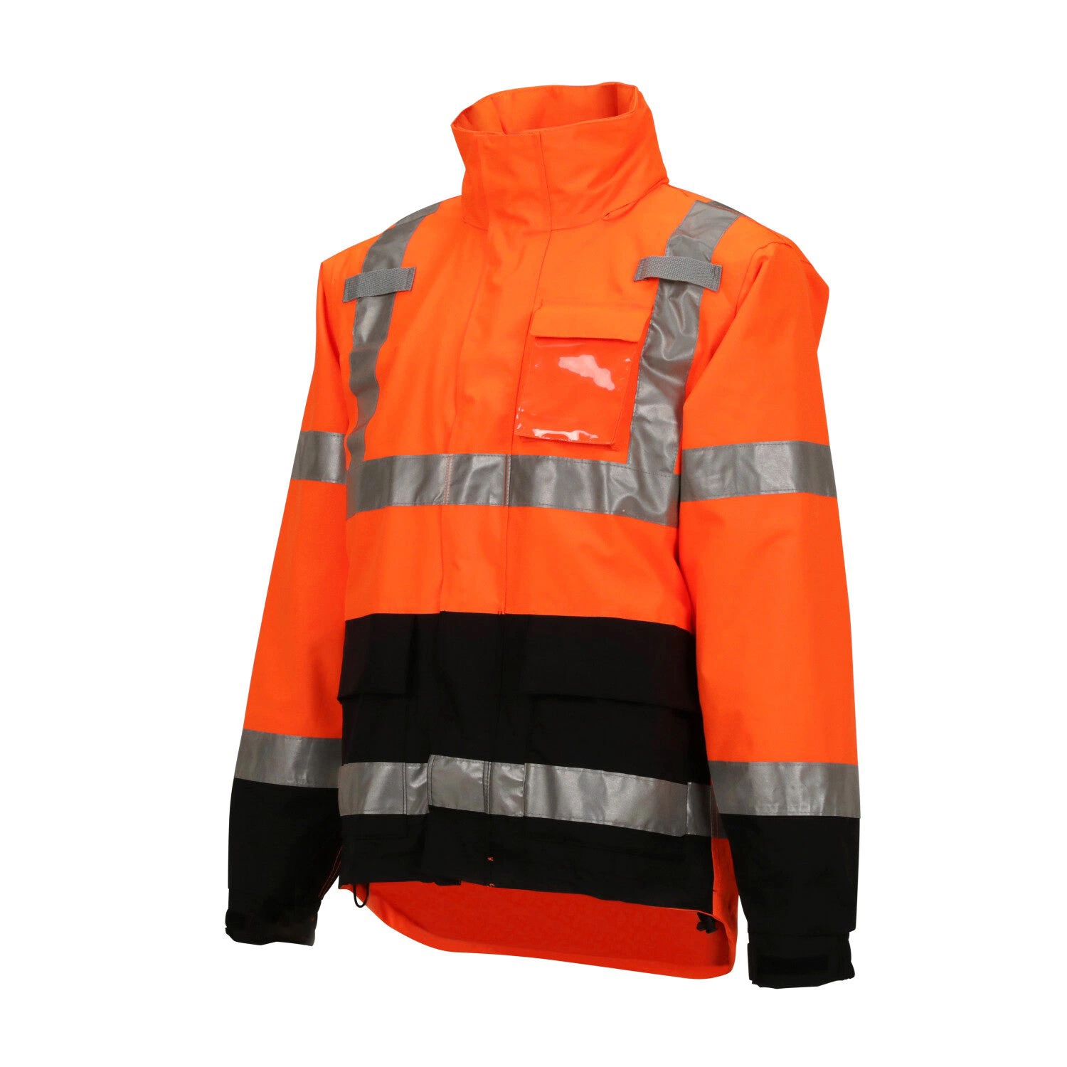 Rojo de MOQ bajo ropa de invierno de alta calidad de seguridad reflectante Hombres Hi Vis Flame Work Wear Moda Retardant Chaqueta