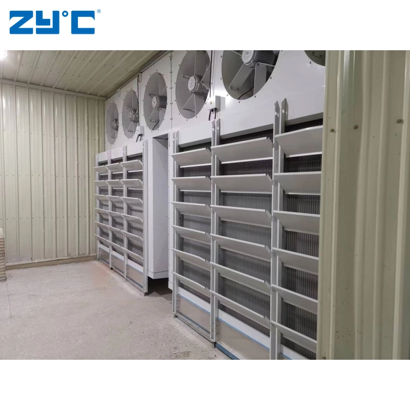 Zyc Design personalizado Cold Storage Walk-in Chiller freezer sala Quick Congelação para refrigeração no armazém de explorações agrícolas para processamento de alimentos