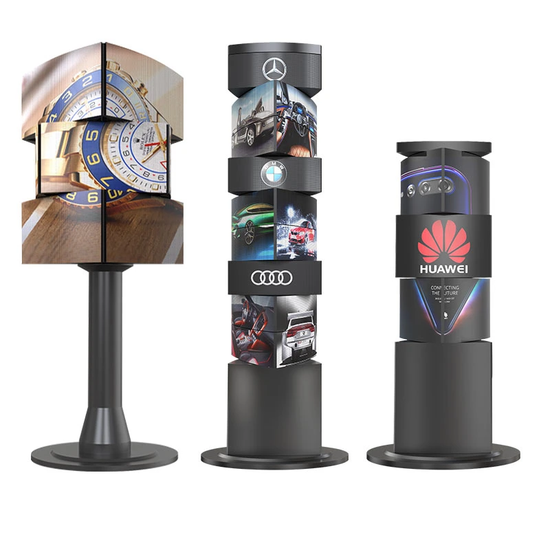 Innovative Shopping Mall Rotate LED Display Advertising Display Mechanic