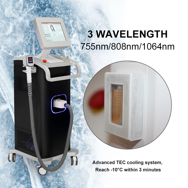 High Power Hair Removal Coupled No Channel 808nm Diode Laser Hair Removal