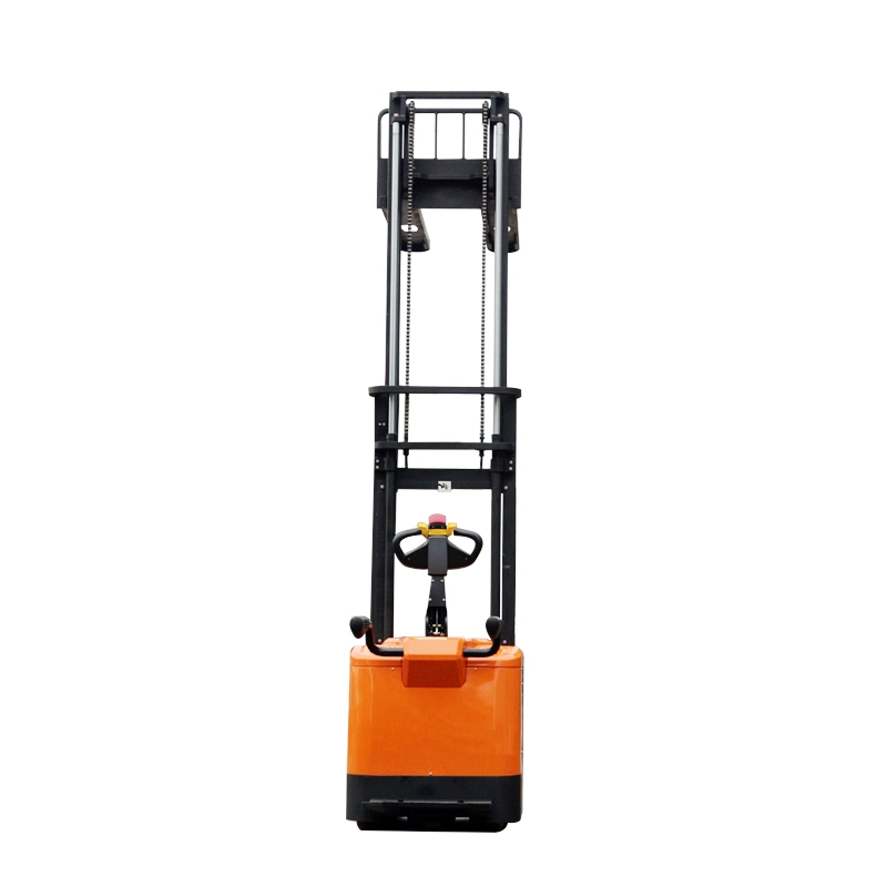 2t Brand New 2.0 Ton Stand-on Type Hydraulic Electric Stacker Full Electric Battery Operated Pallet Stacker Jack for Sale