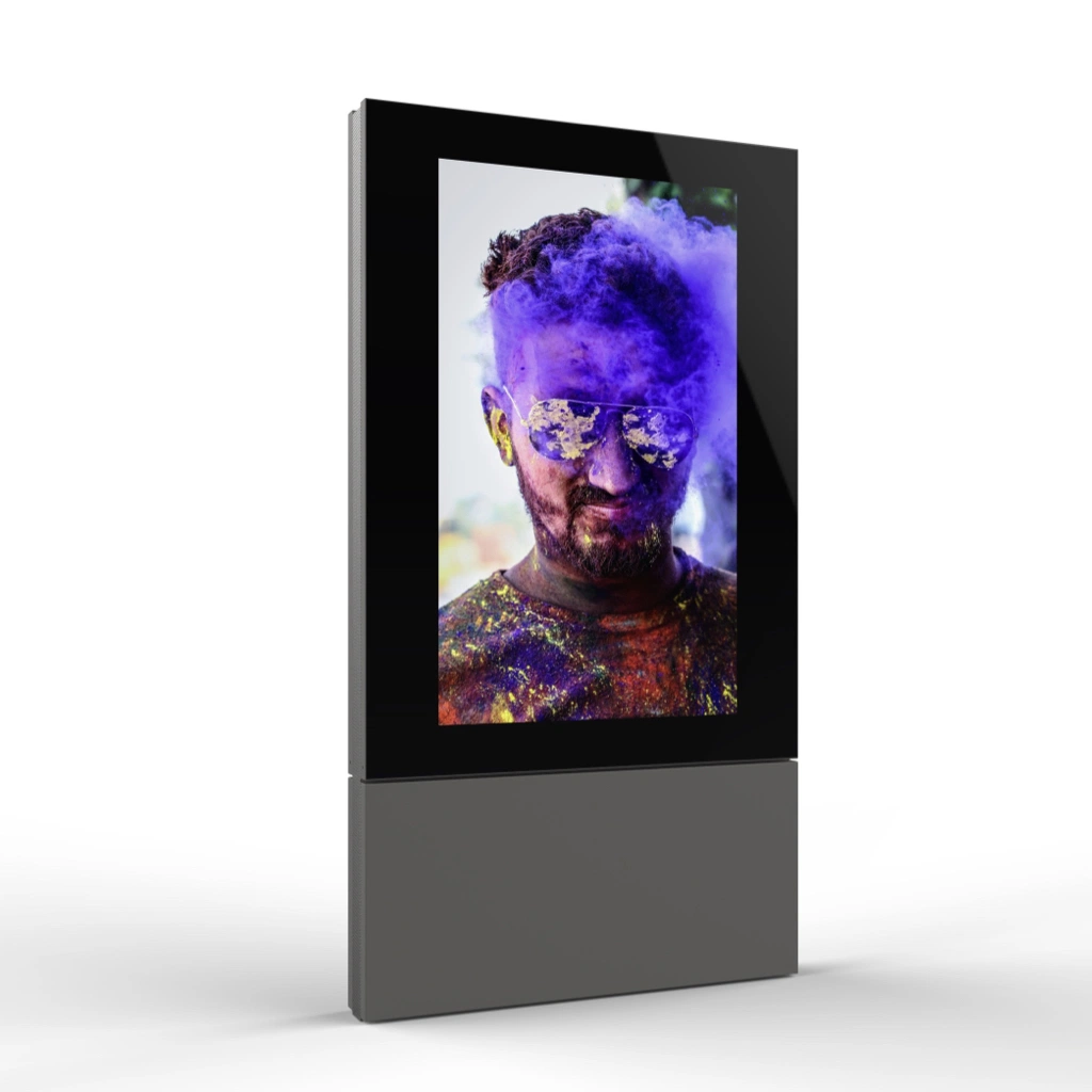 75 Zoll Totem Werbung Digital Signage Outdoor Kiosk Wasserdicht Publicidad Mupi-LCD