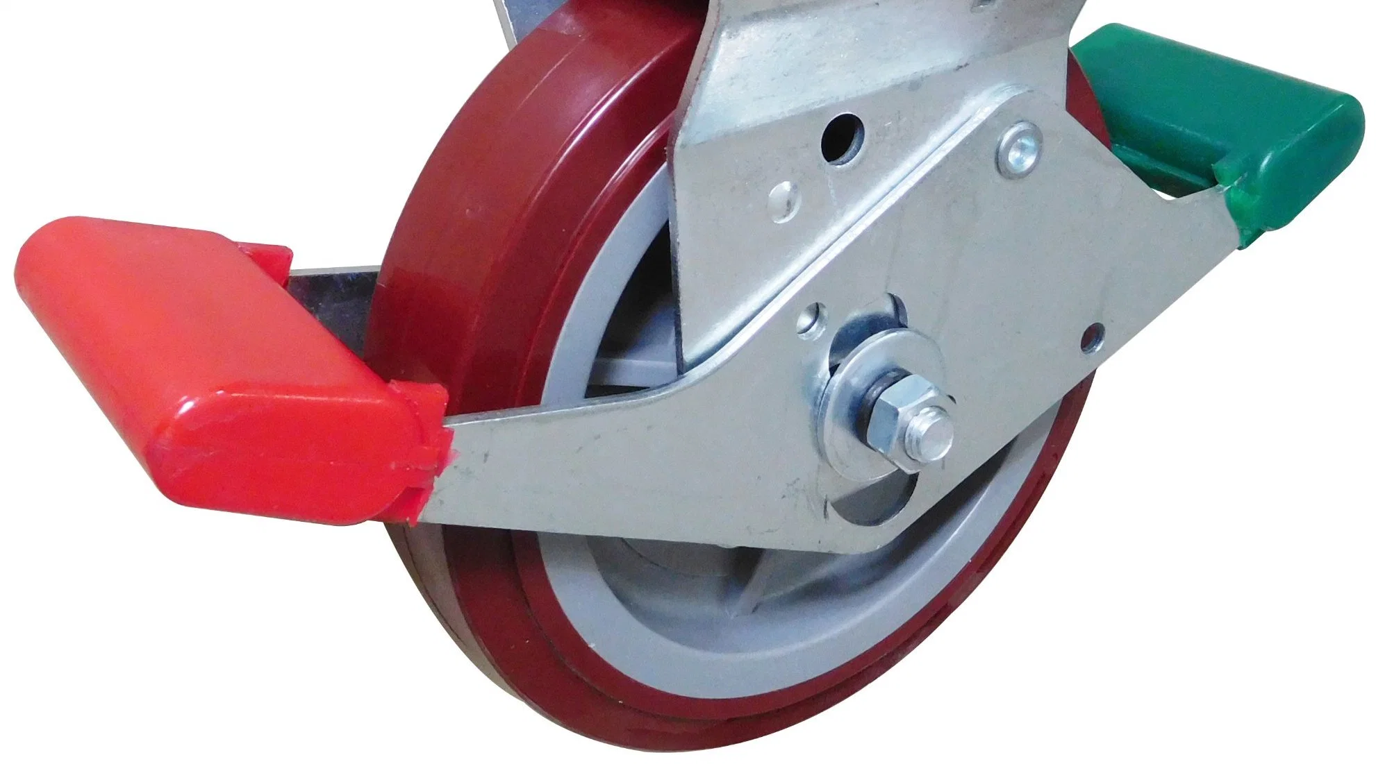 Long Stem 8 Inch Roller Bearing Heavy Duty Scaffold Caster Wheel