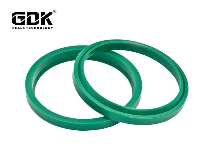 GDK-Dsi NBR / PU Rubber Wiper Dust Seal for Hydraulic Seal Green