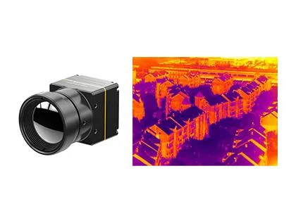 Infrared Camera Core 400x300 17&mu;m Integrated into Thermal Security System