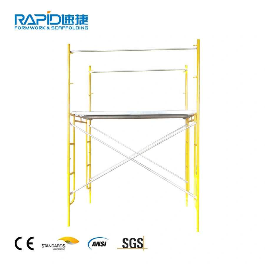 Building Material Supplier Factory Foshan Construction Movable Steel Frame Scaffolding