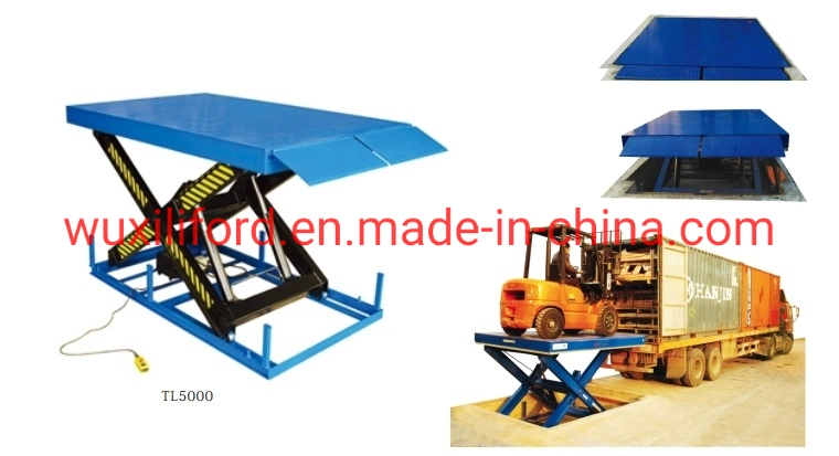 Electric Stationary Lift Tables for Warehouse Trucks