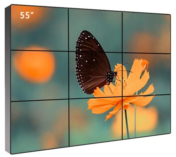 Hot Sale 46 Inch 2X2 2X3 3X3 Multi Split Screens Ultra Narrow Bezel LCD Display Did Pallas Seamless LCD Video Wall