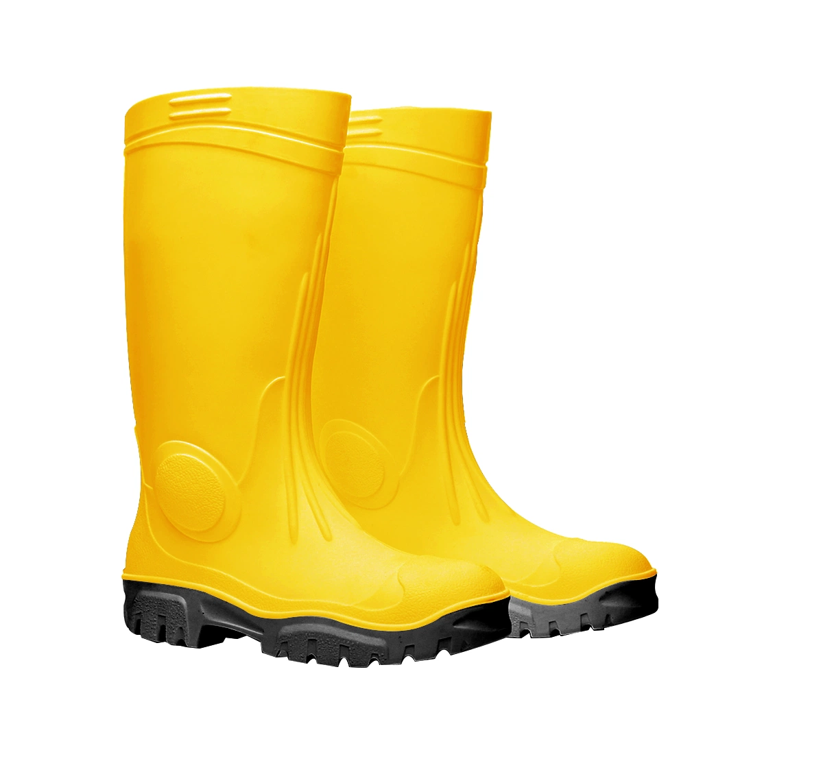 Chuva agrícolas botas de segurança de ativos industriais de calçado de calçado de segurança