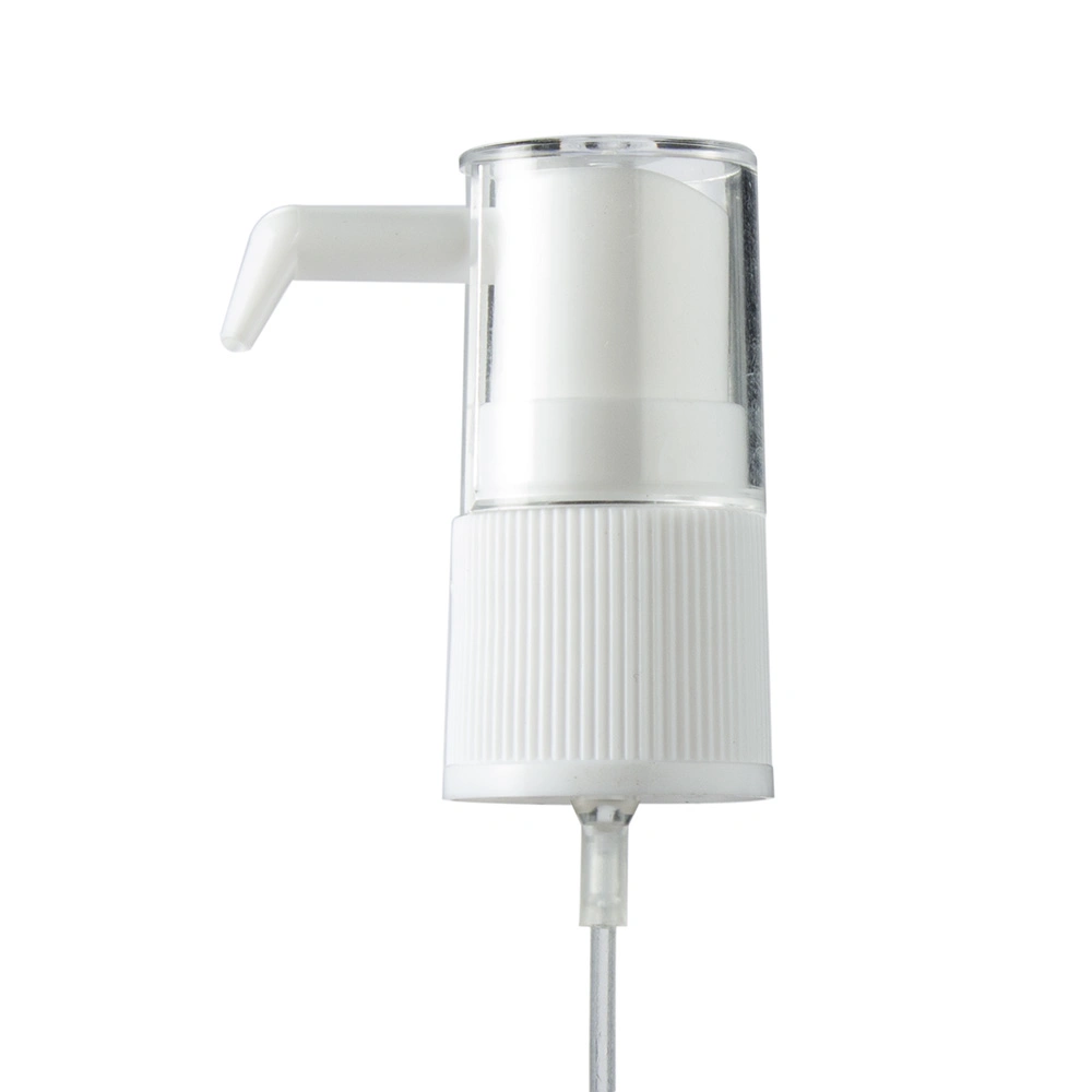 Plastic Smooth Lotion Pump with Clip for Lotion Packaging