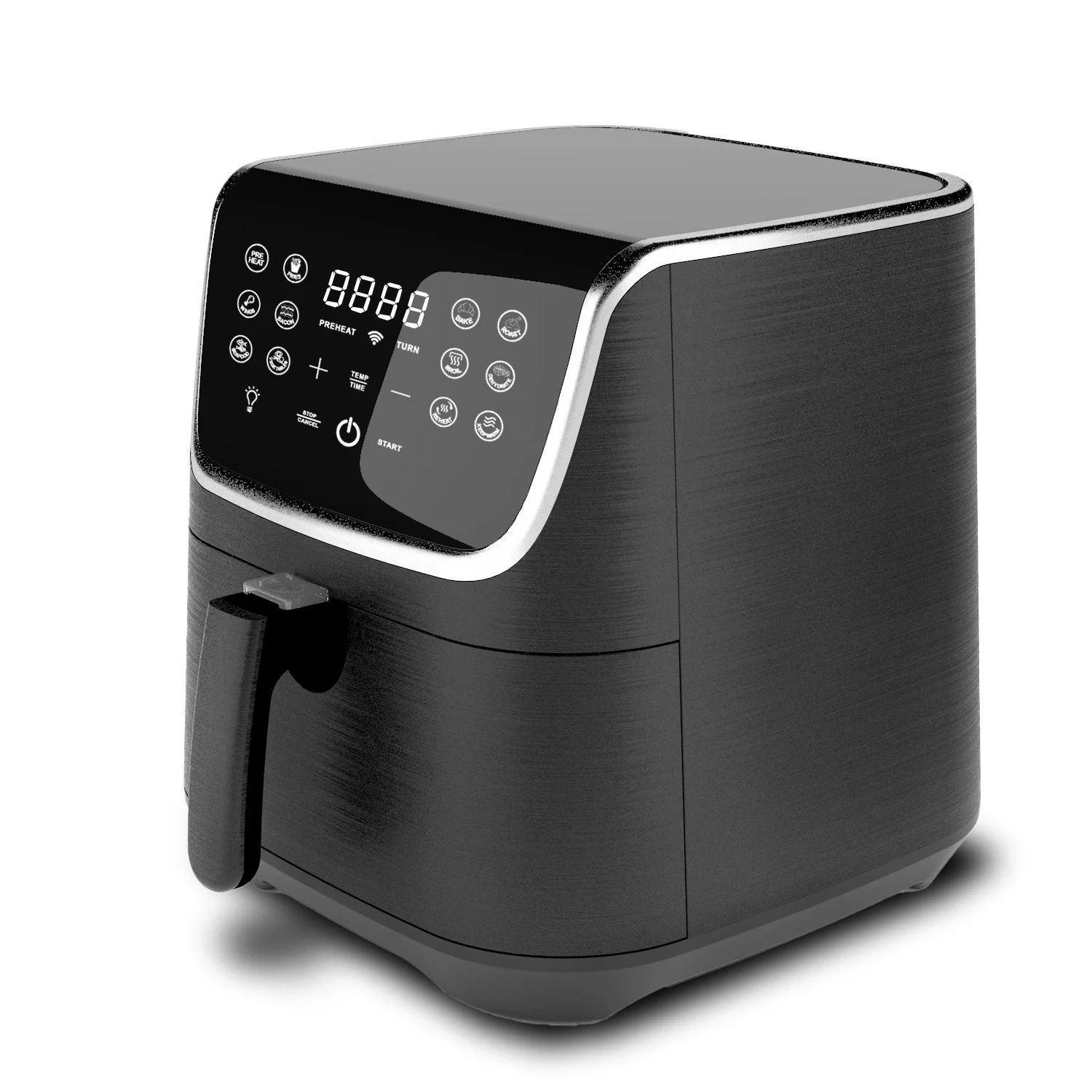 Digital Smart Airfryer 2.3L Air Fryer Oven with Timer LED Display