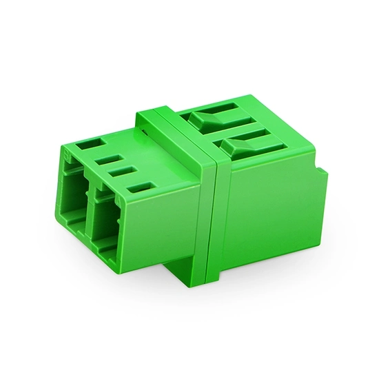 Wholesale/Supplier Factory Price LC APC Square Adaptor Duplex Fiber Optic Connector with Shutter