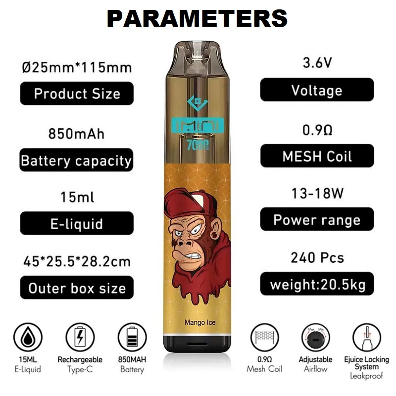 Imini Disposable Electronic Tacendeis Vapes Bar 7000 puffs 10 sabores Distribuidores de produtos de venda a preço de venda a preço de venda a preço de venda por atacado e-CIG Vape Vape Vape Vape