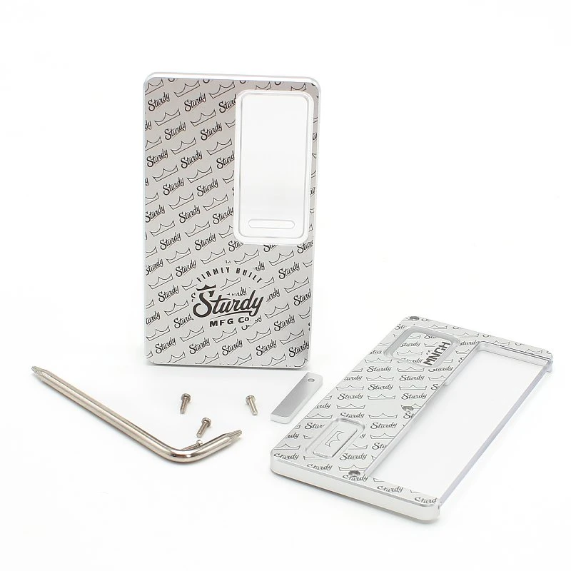 Sxk Vape Foctory DOT-Sturdy Panels Door for Dotmod V2 Dotaio-Sturdy Kit 2 Fot Dotaio V1 Silver&Monarchy