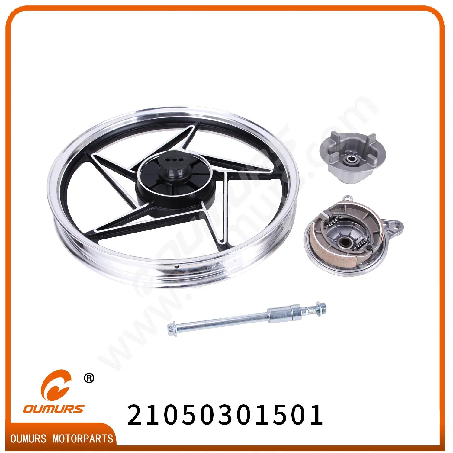 Motorcycle Part Rear Wheel Assy for Suzuki En125