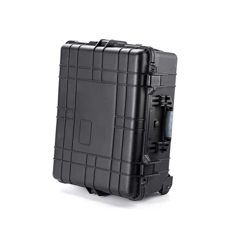 Heavy Duty Hard Plastic Toolbox Storage Protective Box Trolley