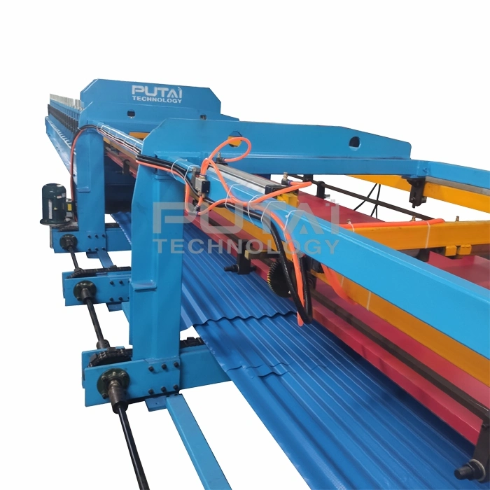 Wholesale/Supplier Galvanized Metal Steel Iron Red/Blue Roof Tiles Roofing Sheets Roll Forming Machines / Building Material Making Machinery