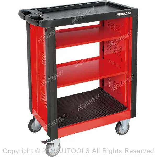 Rolling Tool Cabinet Service Tool Trolley with Plastic Worktop Tool Chest