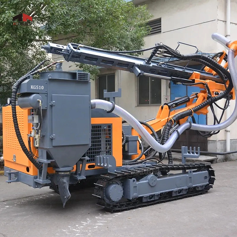 105mm to 152mm Diameter Hydraulic Mine Drilling Rig Machine with Dust Collector