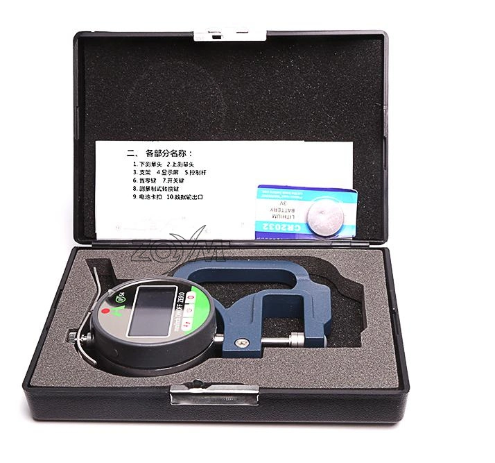 Messwerkzeug für Common Rail-Einspritzdüsen, digitales Dickenmessgerät 12,7mm Elektronisches Mikrometer