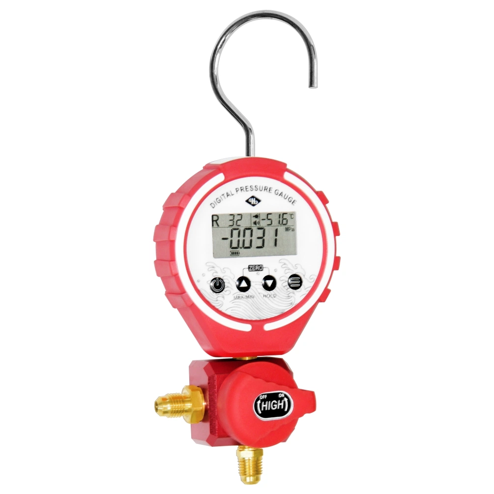 Digitales Kühlmanometer Digitale Ventilblock-Messset