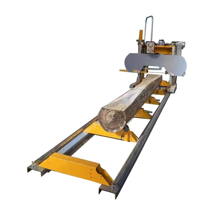 Best Quality Horizontal Sawmill CNC Band Saw Gantry Saw Horizontal Cutting Round and Square Timber Cutting Saw Mobile Sawing Machine