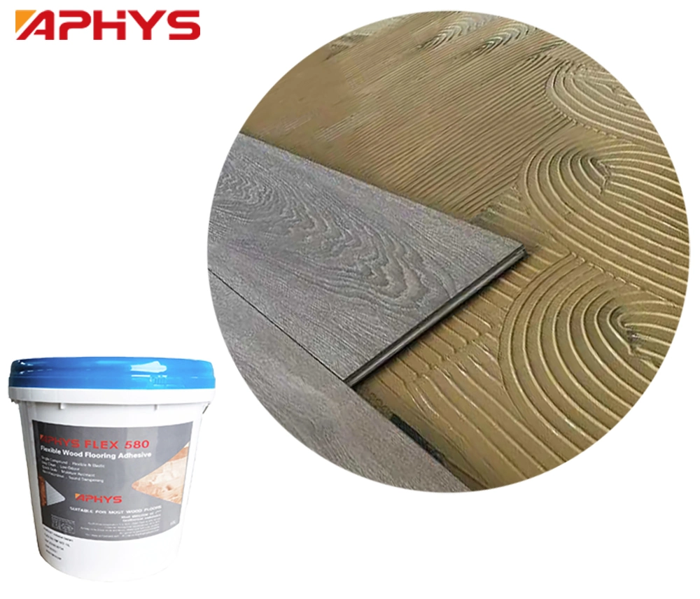Eco-Friendly Low Voc Soundproof Construction PU Timber Wood Flooring Bonding Adhesive Glue