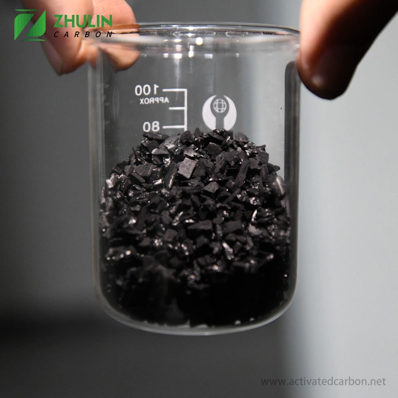 Factory Price High Iodine Value 6X12mesh Coconut Shell Activated Charcoal for Gold Mining