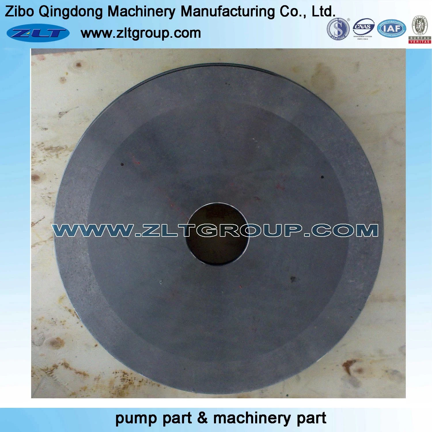 Sand Casting ANSI Chemical Centrifugal Pump Stuffing Box Cover in Titanium/Stainless Steel