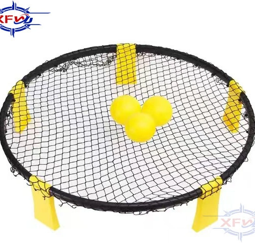 Outdoor Team Sports Throw Spike Ball Mini Beach Inflatable Volleyball Game Set